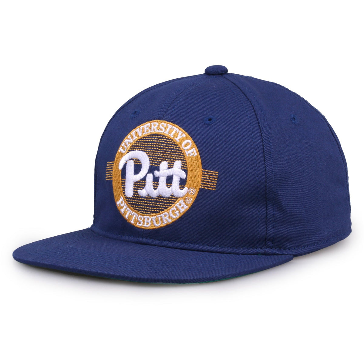 Pittsburgh Panthers Retro Circle Snapback - Royal, alternate view 1