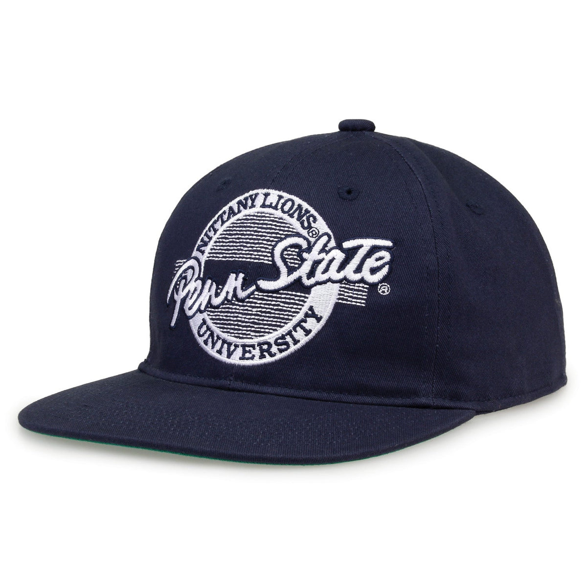 Penn State Nittany Lions Retro Circle Snapback - Navy, alternate view 1