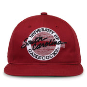 Retro Circle Snapback - Garnet