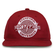 Retro Circle Snapback - Cardinal