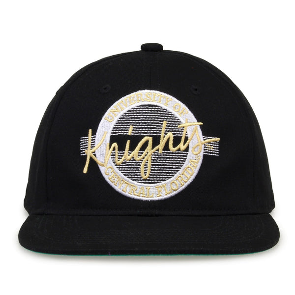 UCF Retro Circle Snapback - Black