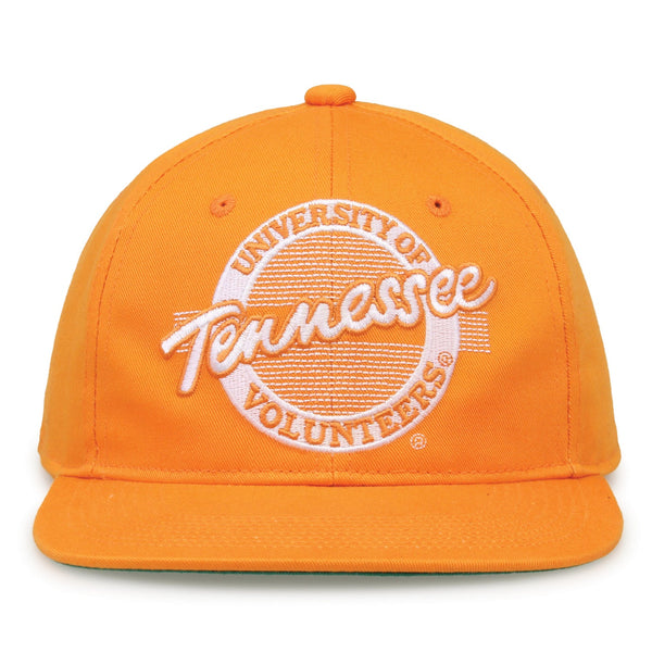 Tennessee Retro Circle Snapback - Orange