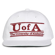Retro Bar Snapback - White