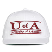 Retro Bar Snapback - White