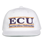 Retro Bar Snapback - White
