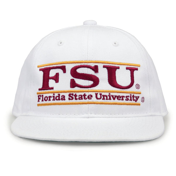 Florida State Retro Bar Snapback - White