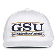 Retro Bar Snapback - White