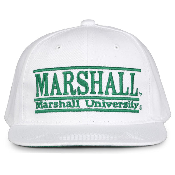 Marshall Retro Bar Snapback - White