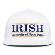 Retro Bar Snapback - White