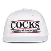 Retro Bar Snapback - White