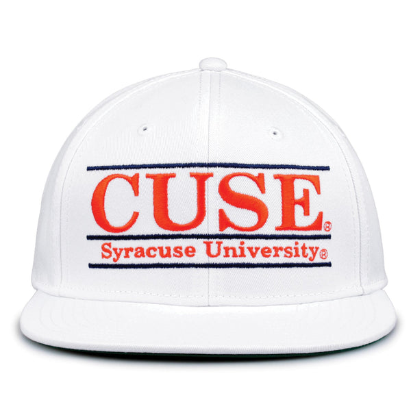 Syracuse Retro Bar Snapback - White