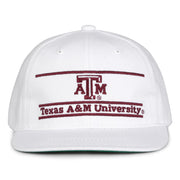 Retro Bar Snapback - White