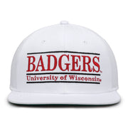 Retro Bar Snapback - White