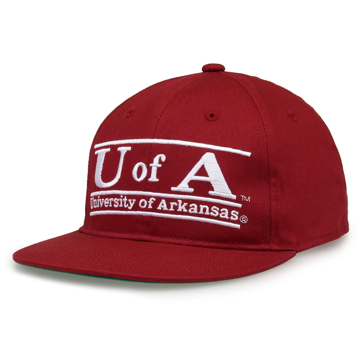 Arkansas Razorbacks Retro Bar Snapback - Cardinal, alternate view 1
