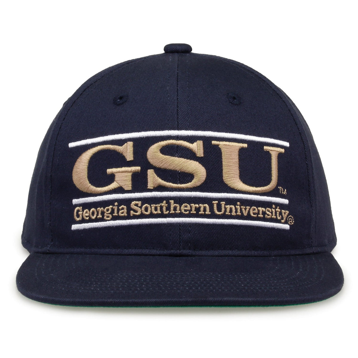 Georgia Southern Eagles Retro Bar Snapback - Navy, front view