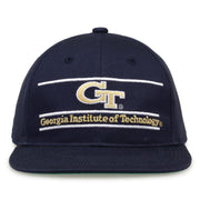 Retro Bar Snapback - Navy