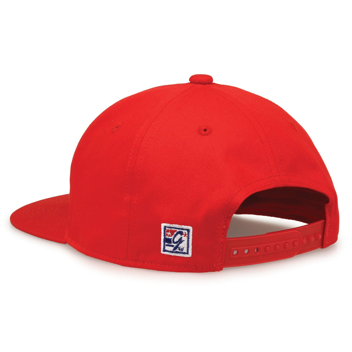 Louisville Cardinals Retro Bar Snapback - Red, rear view