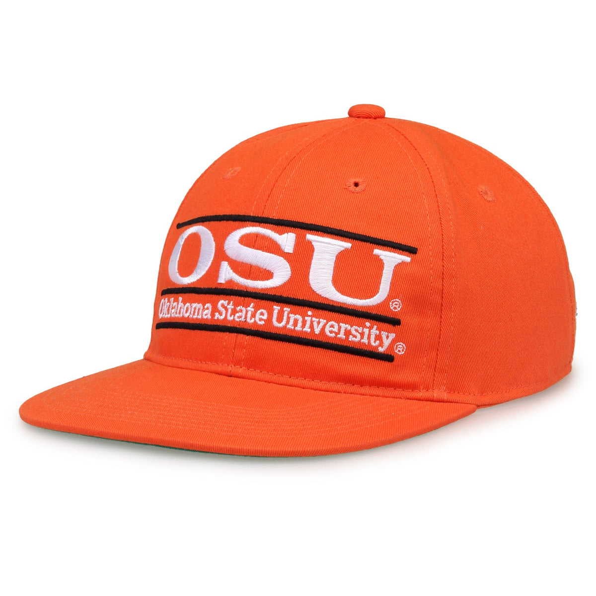 Oklahoma State Cowboys Retro Bar Snapback - Orange, alternate view 1
