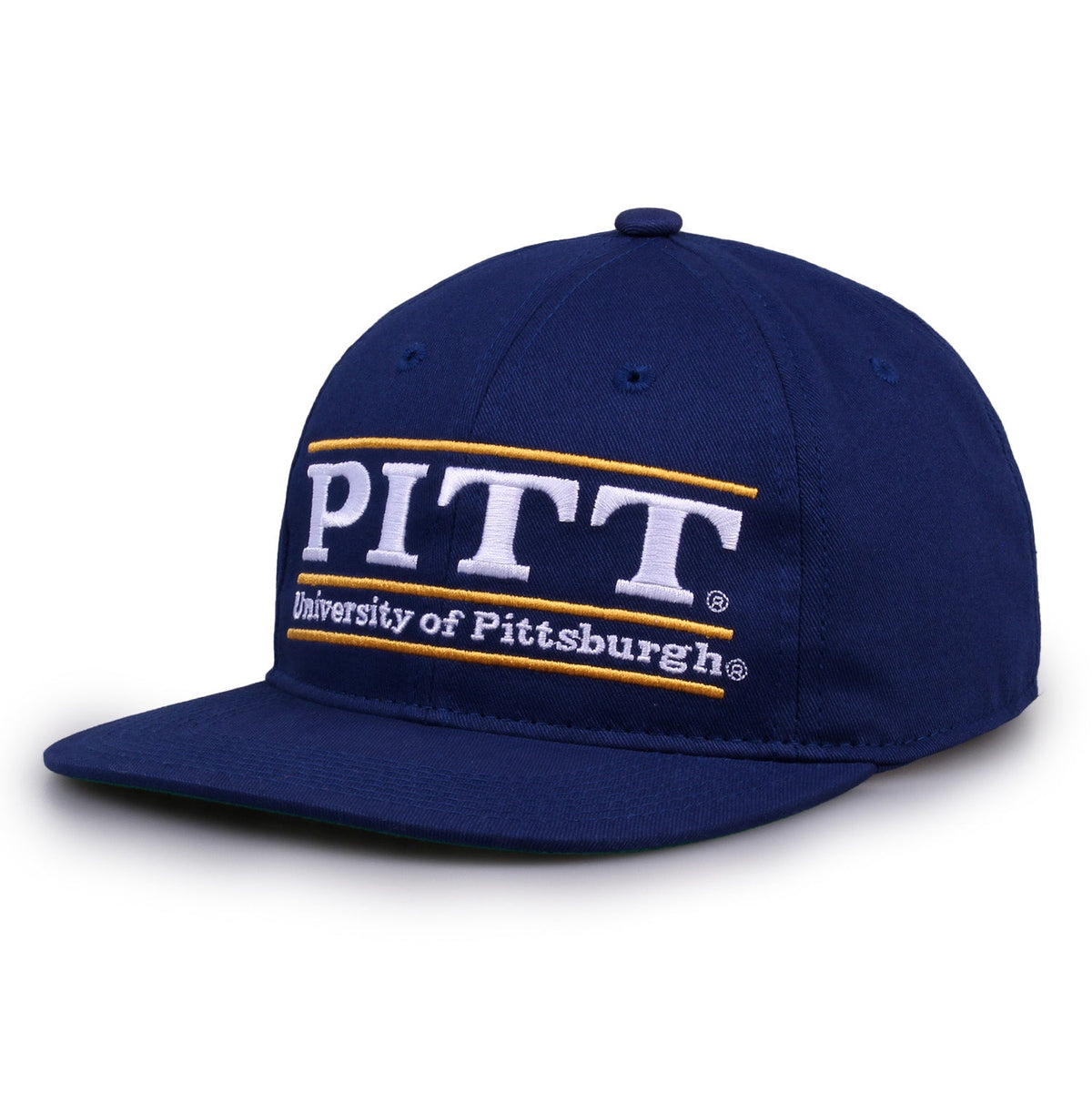 Pittsburgh Panthers Retro Bar Snapback - Royal, alternate view 1