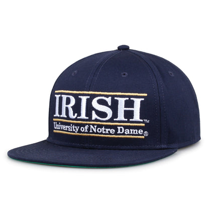 Notre Dame Retro Bar Snapback (navy)