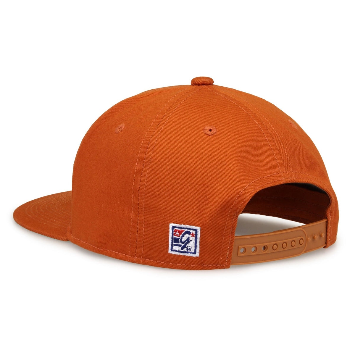 Texas Longhorns Retro Bar Snapback - Burnt Orange, rear view
