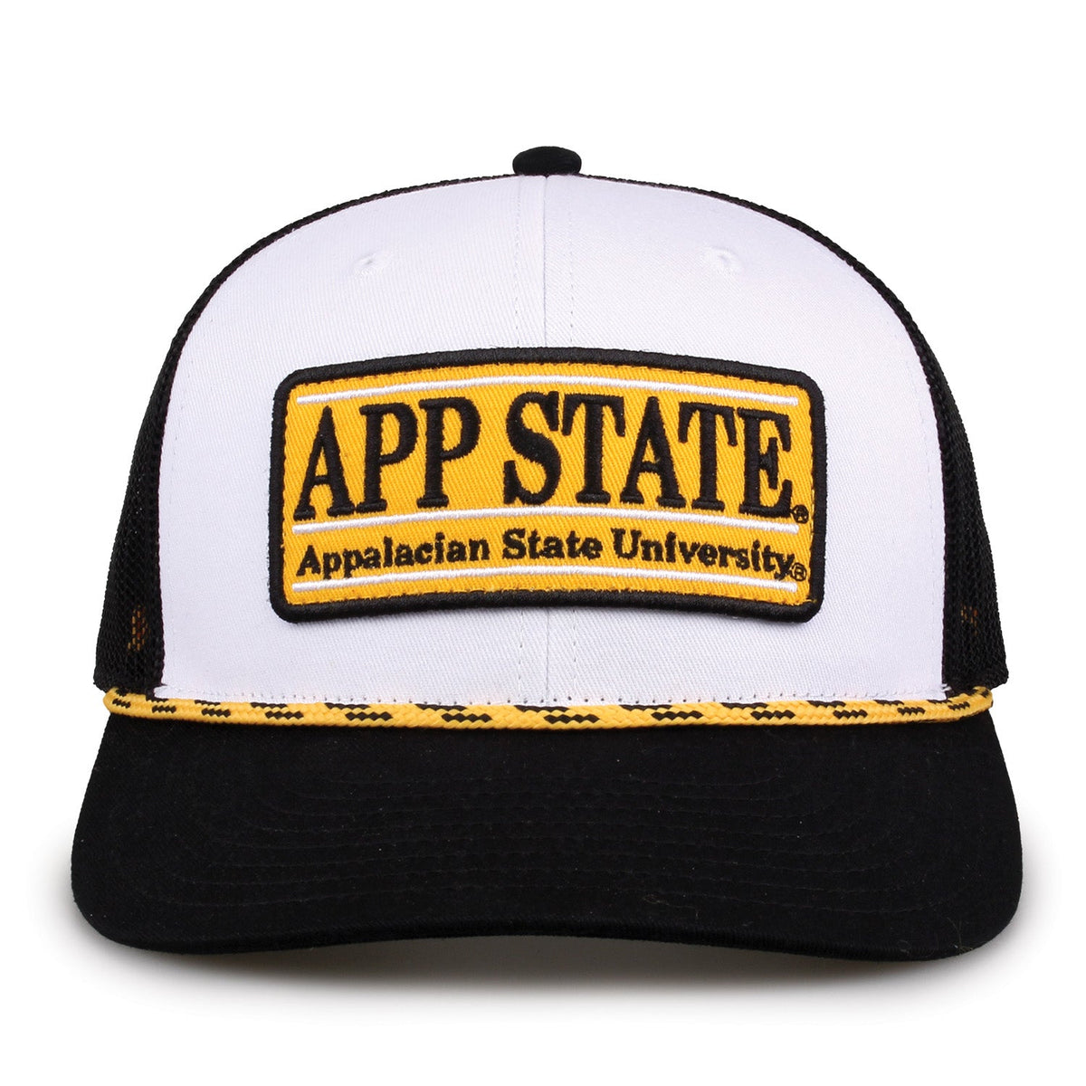 Appalachian State Mountaineers Rope Trucker, product view