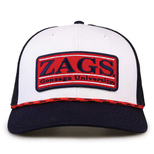 Gonzaga U Rope Trucker Hat