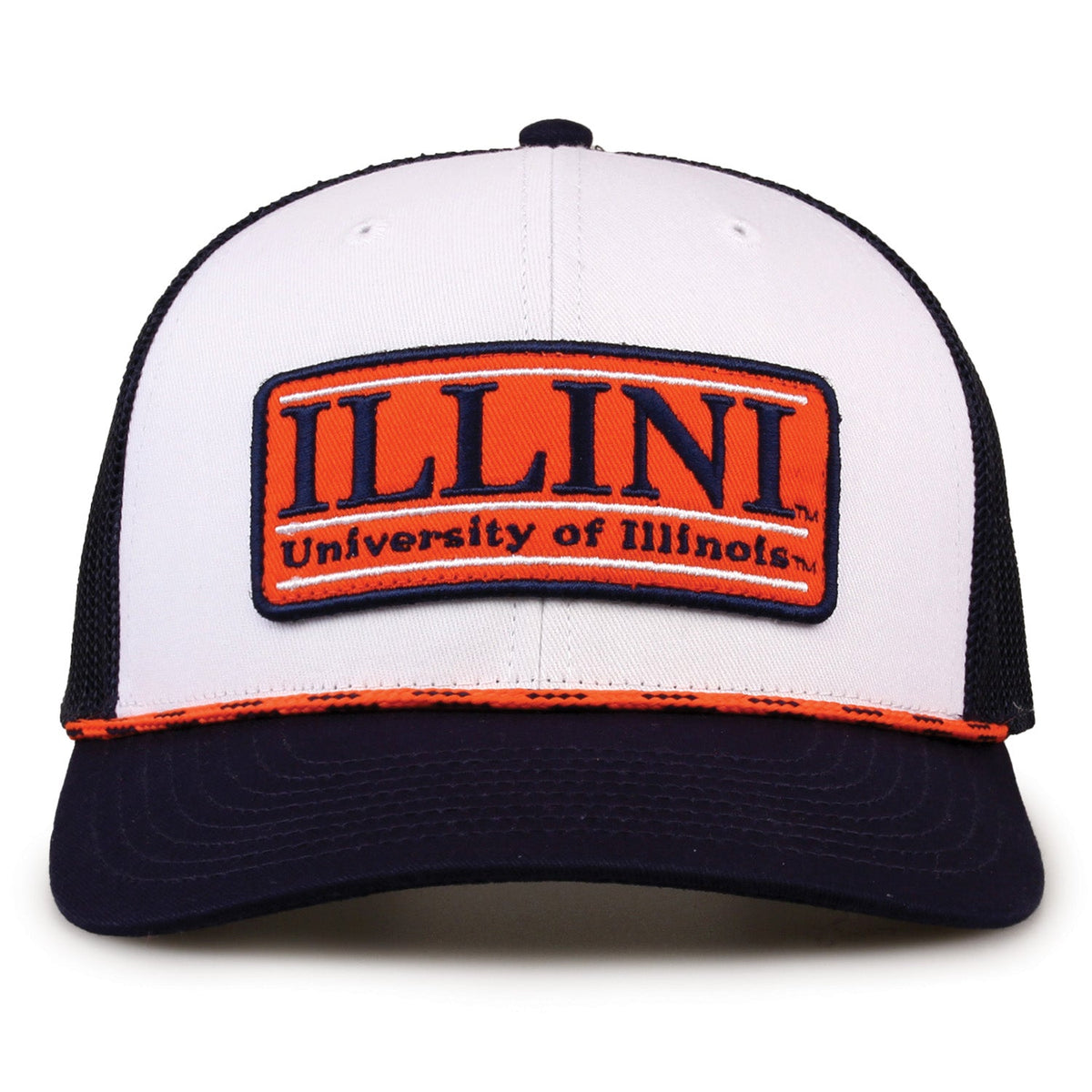 Illinois Fighting Illini Rope Trucker, product view