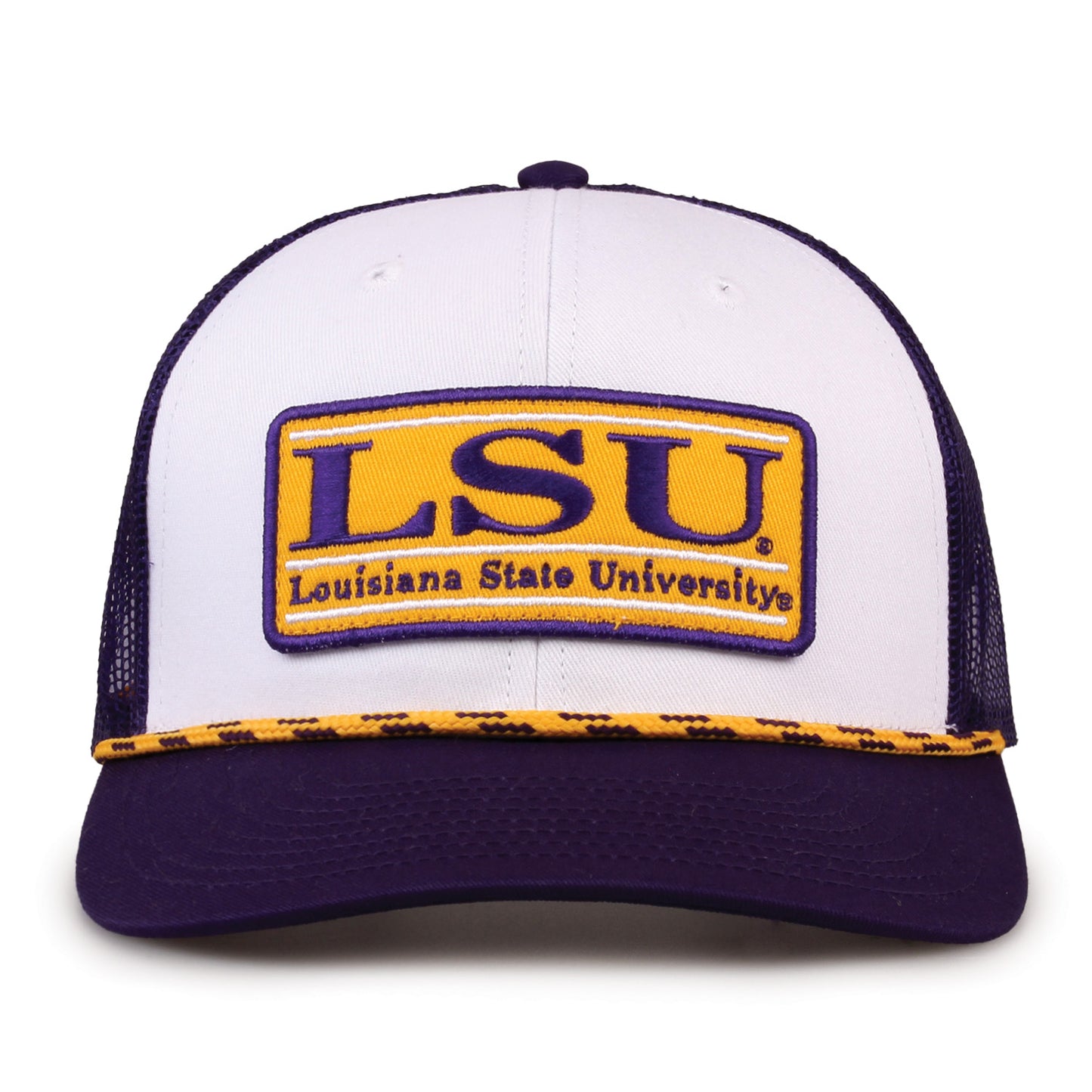 Louisiana State Rope Trucker Hat