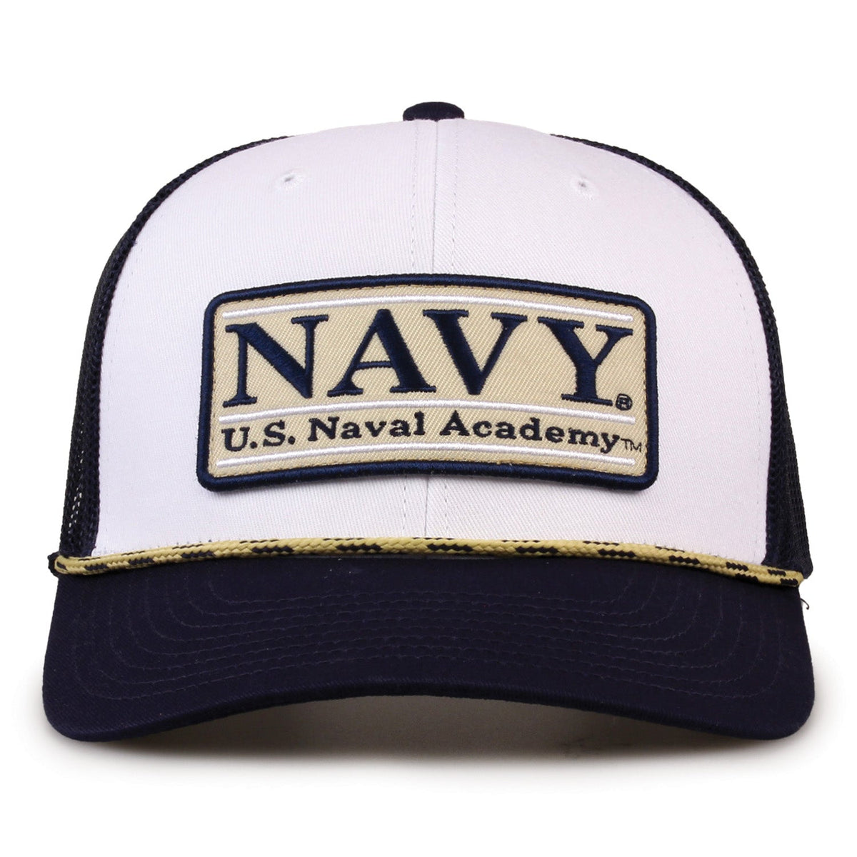 Navy Midshipmen Rope Trucker, product view