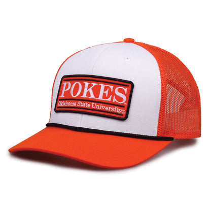 Oklahoma State Rope Trucker Hat