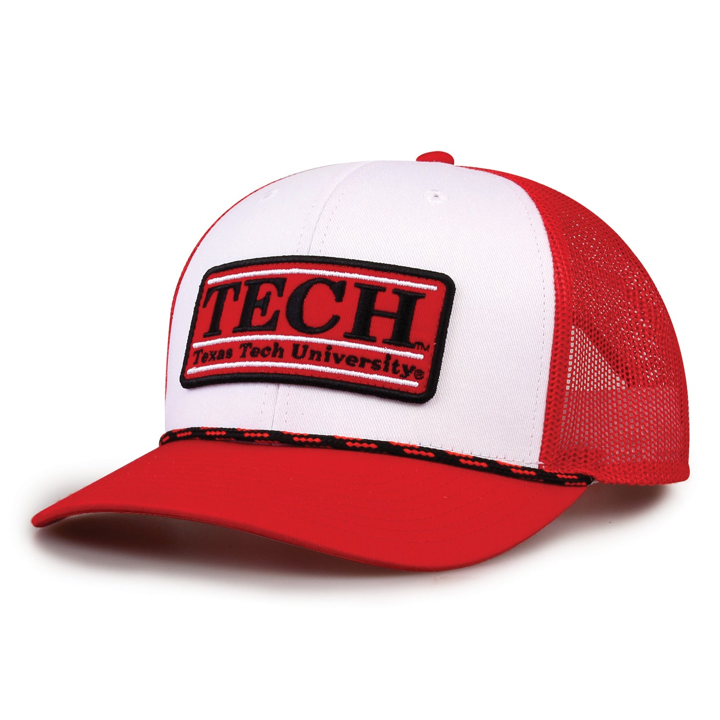 Texas Tech Rope Trucker Hat