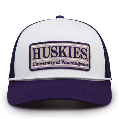 Univ Of Washington Rope Trucker Hat