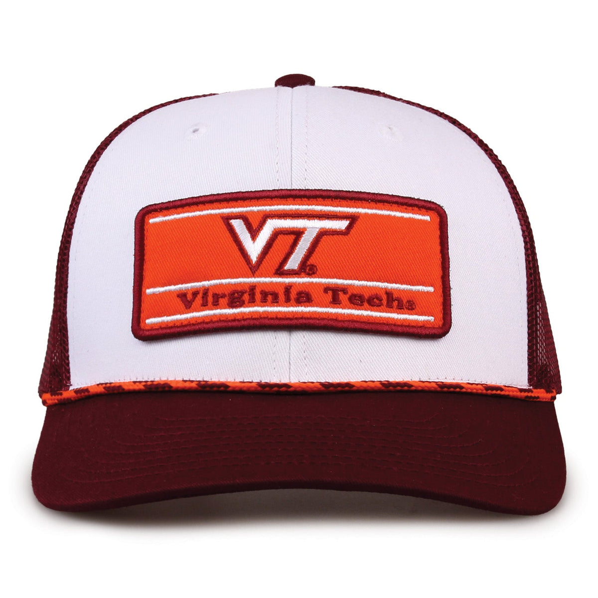 Virginia Tech Hokies Rope Trucker, product view