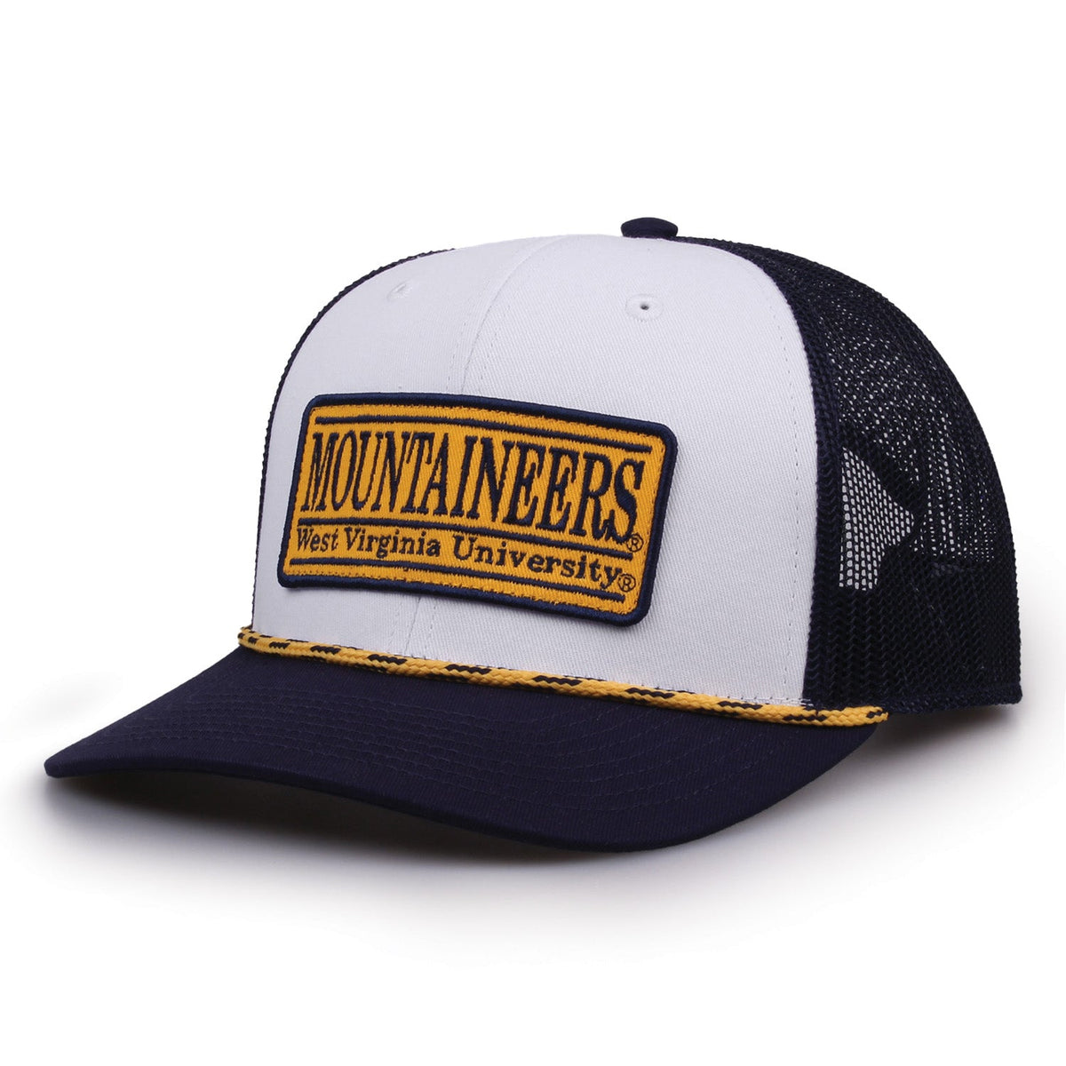 West Virginia Mountaineers Rope Trucker, alternate view 1