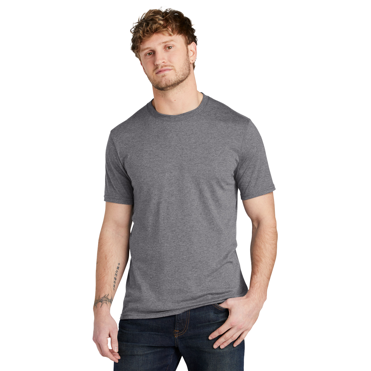 Tri-Blend Grey Heather