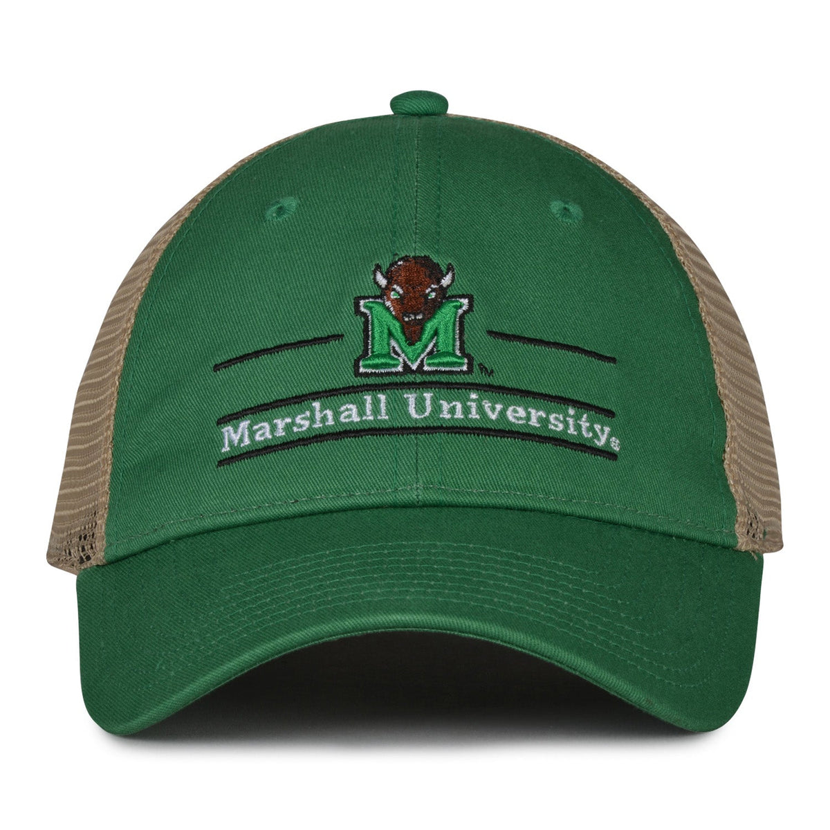 Marshall Thundering Herd Split Bar Trucker, product view