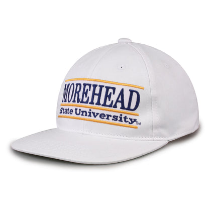 Morehead Hat Retro Snapback Bar Design