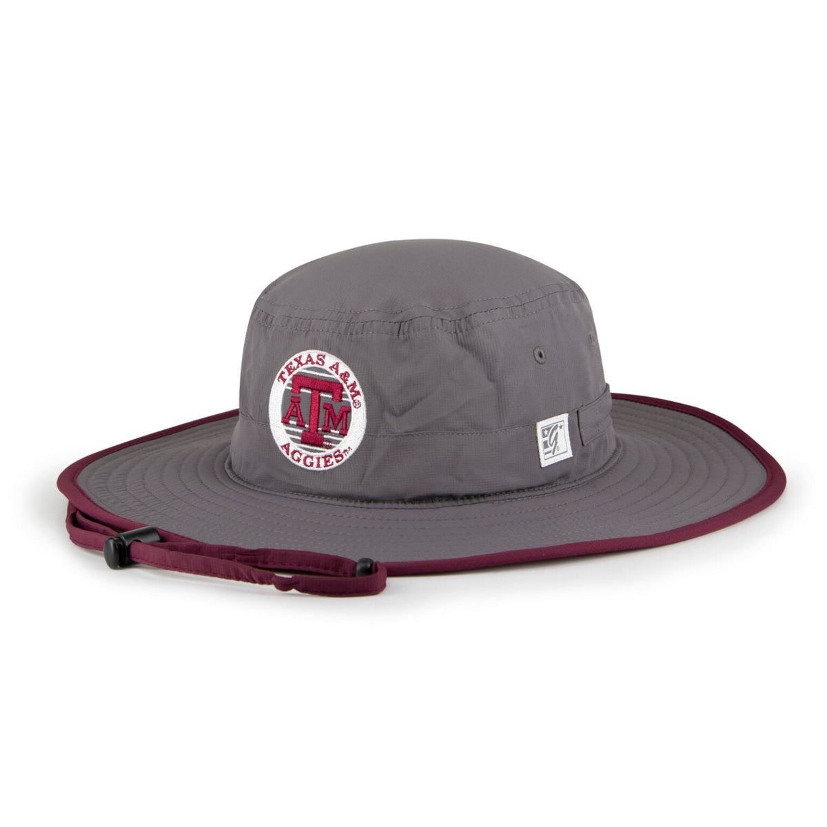 Texas A&M Aggies Boonie - Dark Grey/Maroon, alternate view 1