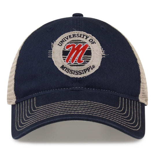 Mississippi Trucker Hat Circle Design