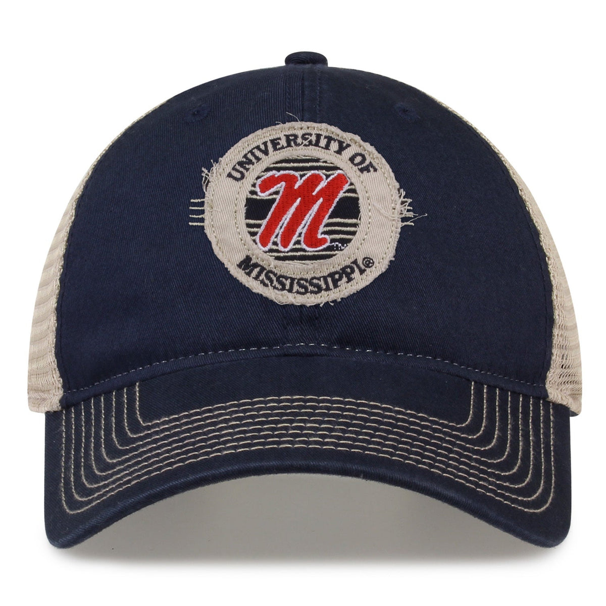 Ole Miss Rebels Vintage Trucker, product view