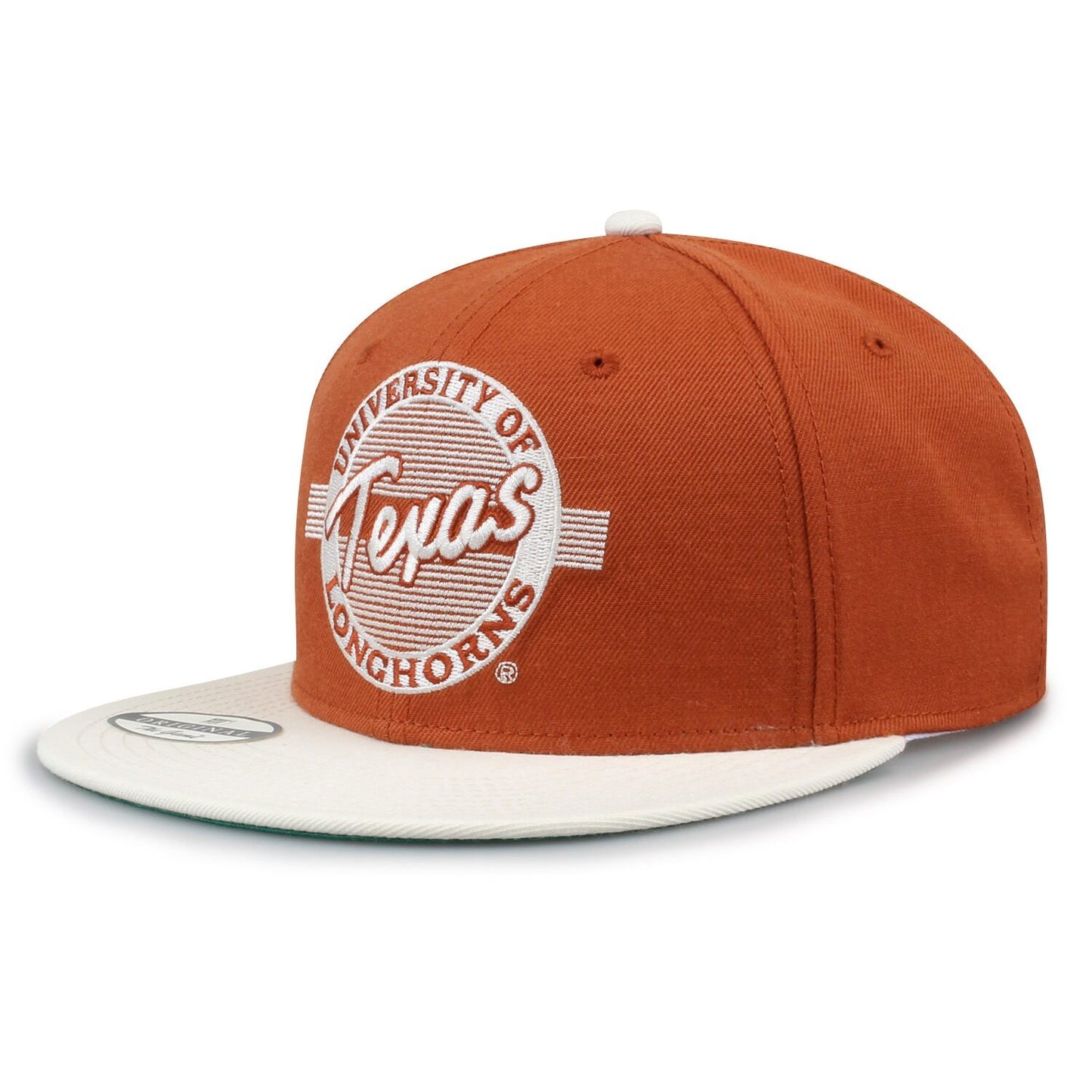 University Of Texas Contrast Brim Retro Circle Design