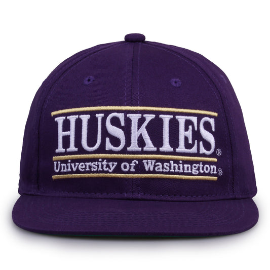 Washington Hat Retro Snapback Bar Design