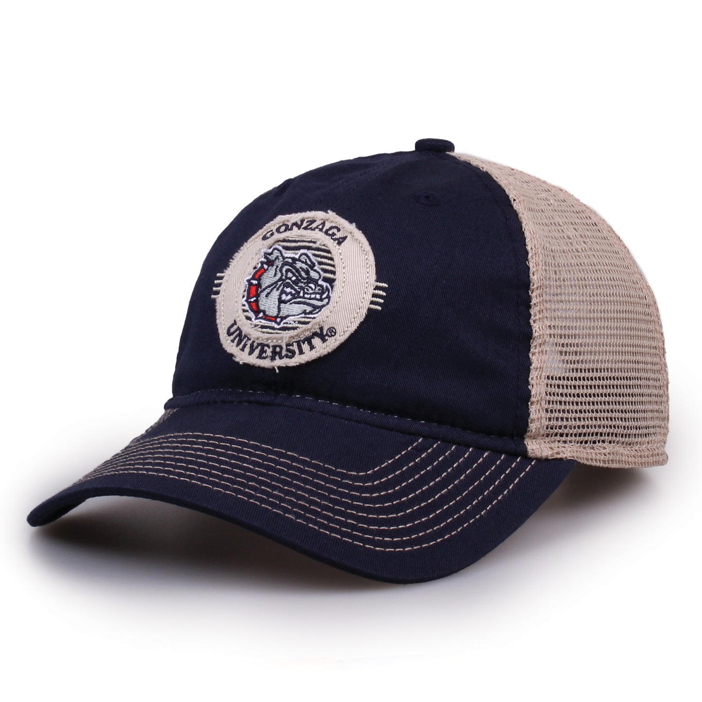 Gonzaga U Trucker Hat Circle Design