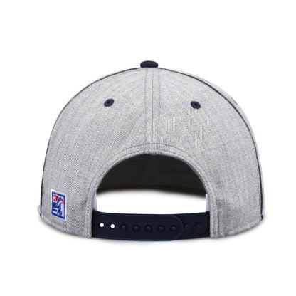 Penn State University Classic Grey Wool Circle Design Snapback