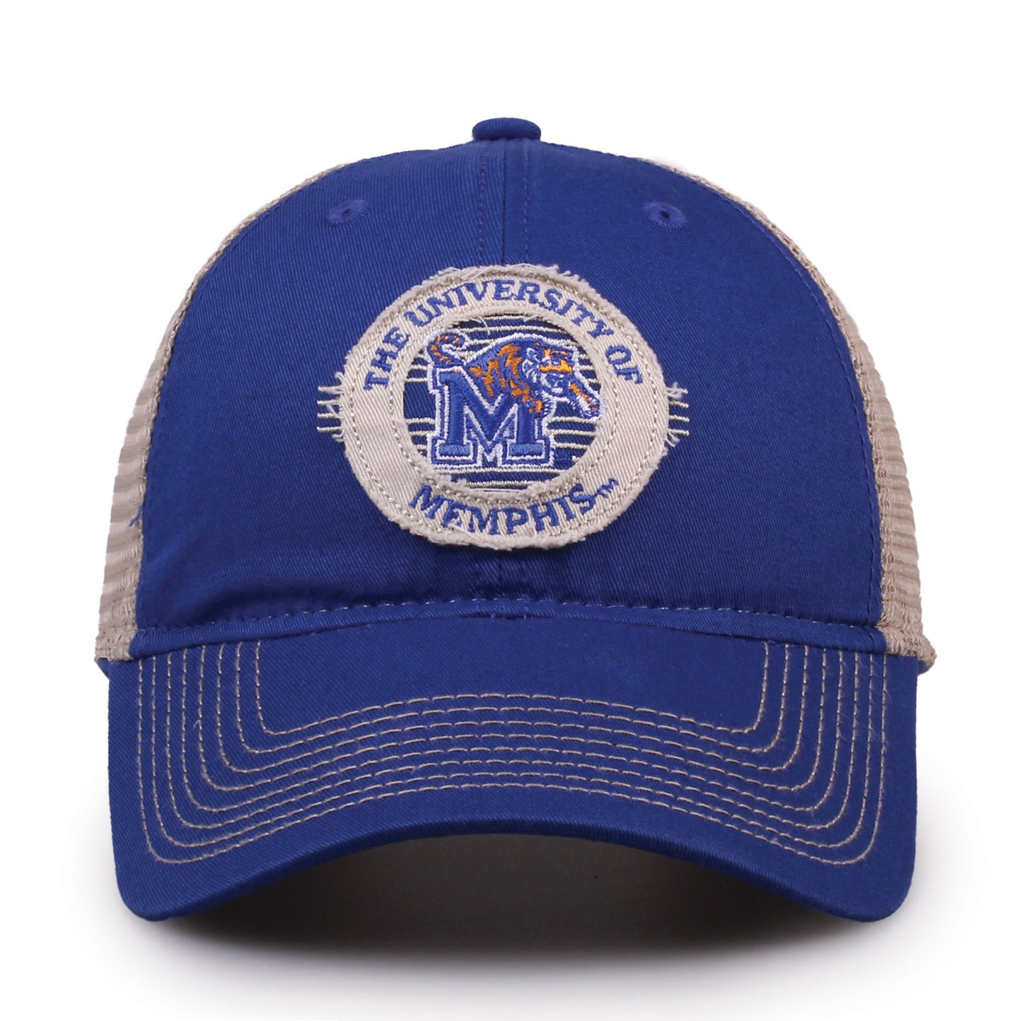 Memphis Trucker Hat Circle Design