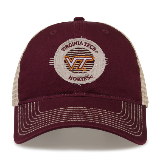 Virginia Tech Trucker Hat Circle Design