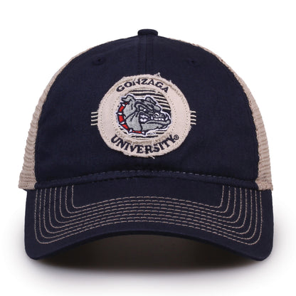 Gonzaga U Trucker Hat Circle Design