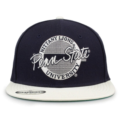 Penn State University Contrast Brim Retro Circle Design