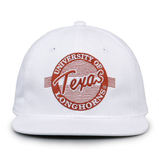 Texas Longhorns Hat Retro Circle Design